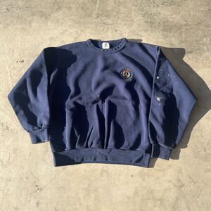 90s Victoria Canada Sweatshirt Adult large navy Embroidered Destination Sweater